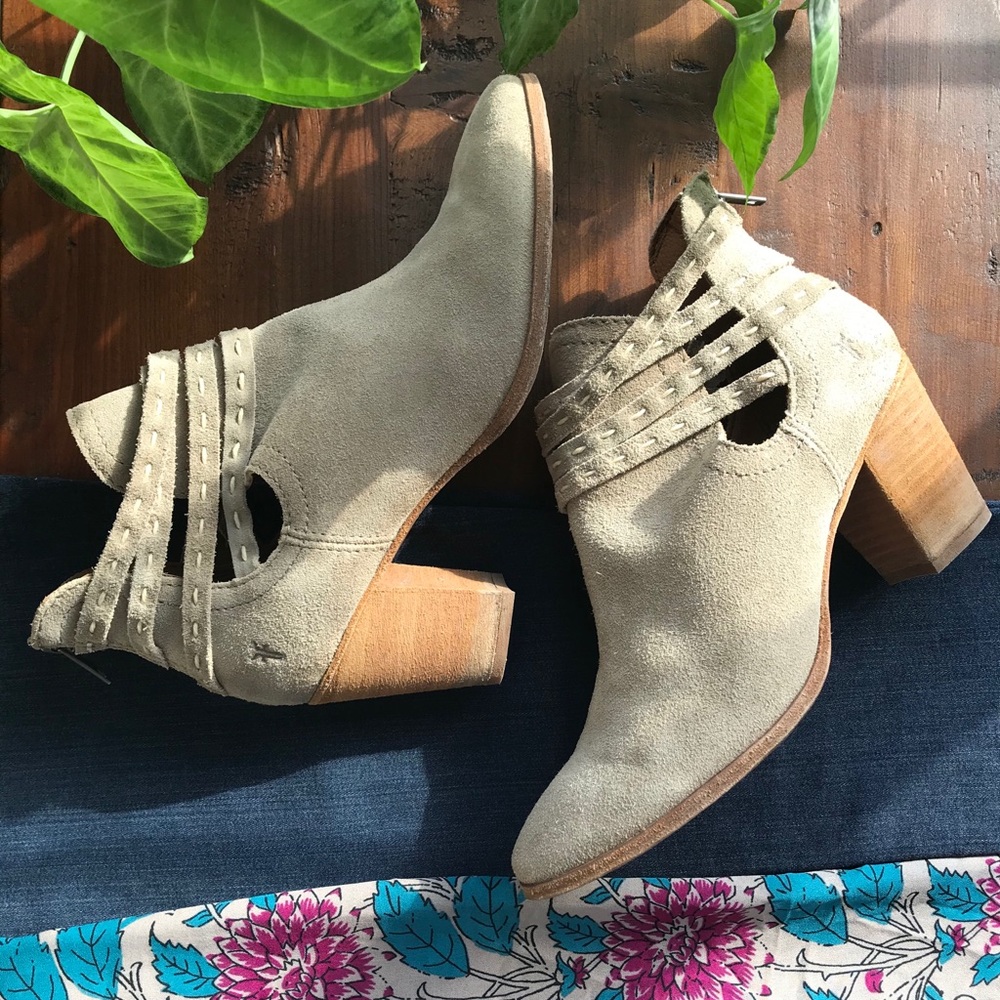 Frye Naomi Pickstitch Shootie Ankle Bootie